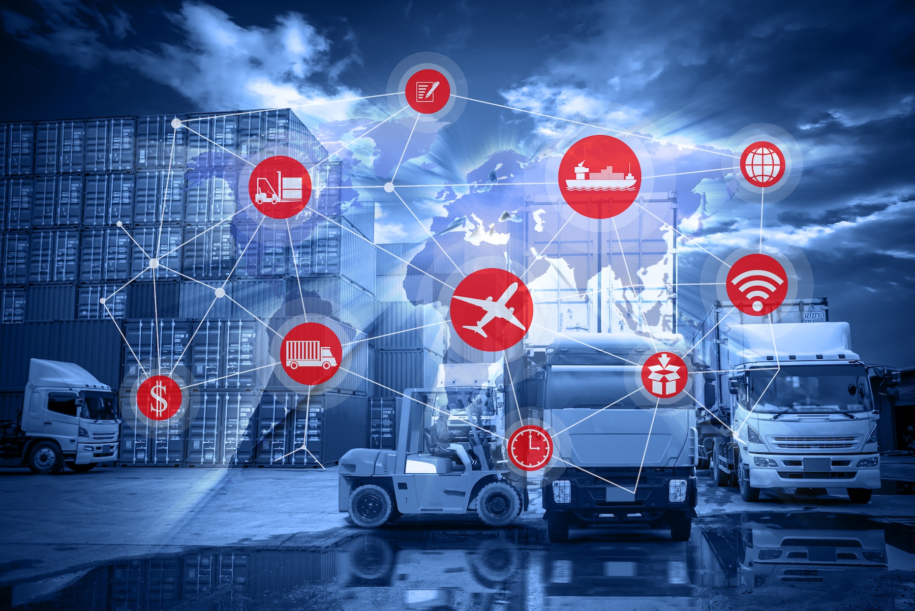 Global logistics and supply chain network supporting the delivery of OEM components worldwide.